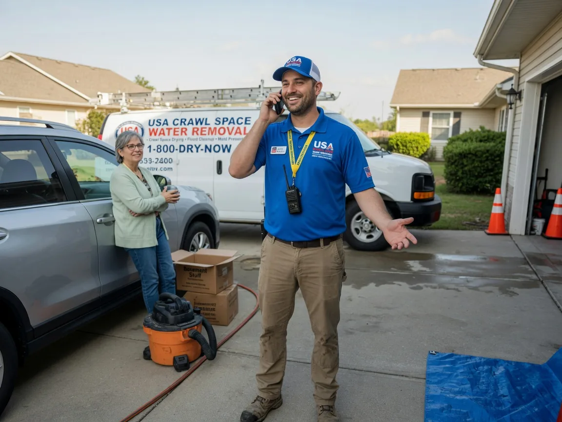 Crawl Space Water Removal Midland, GA FAQs